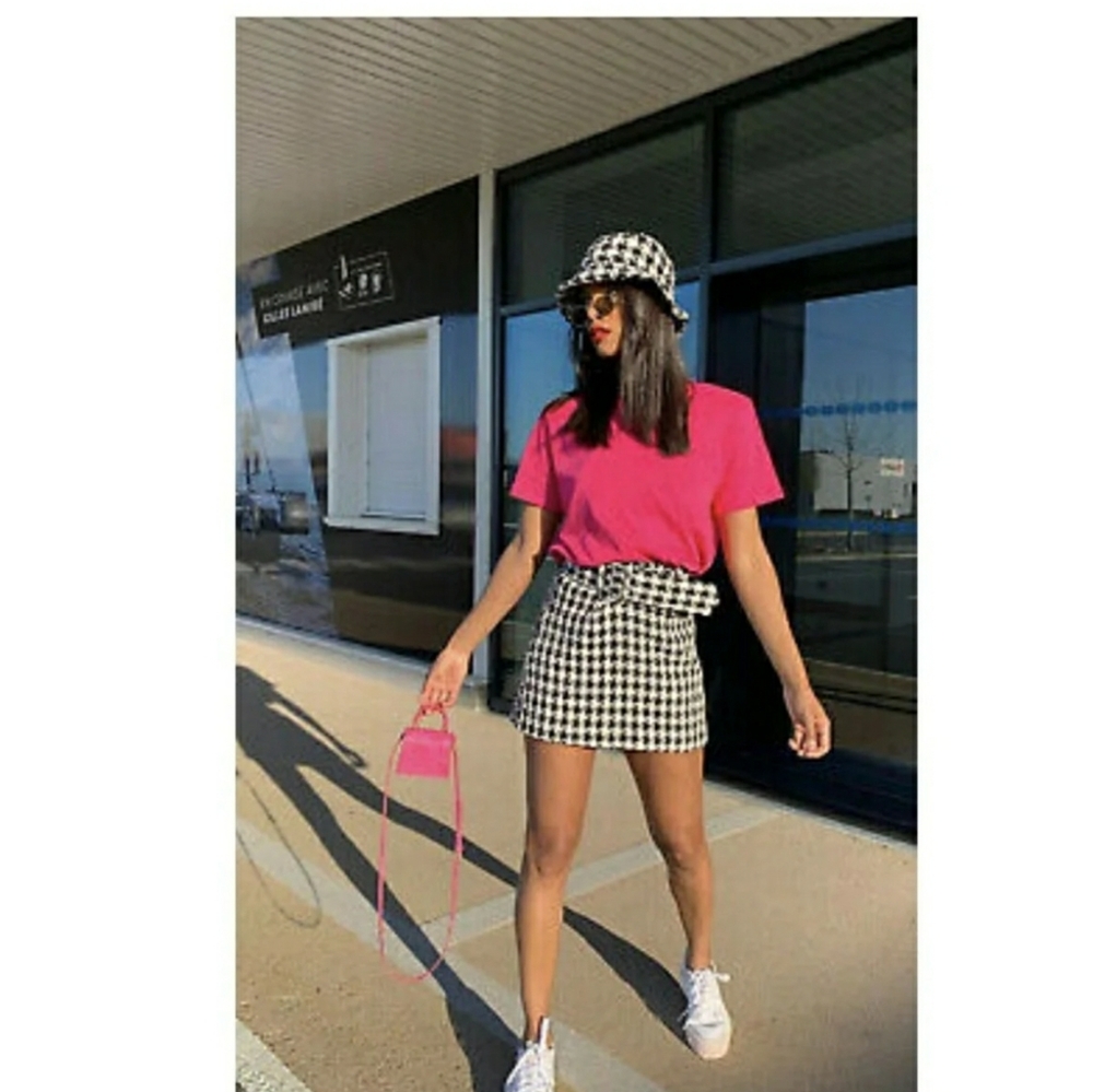 Zara tweed mini skirt - Picture 4 of 7